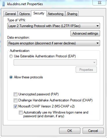 L2TP VPN Security